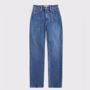 Abercrombie & Fitch ultra high rise 90’s straight jeans